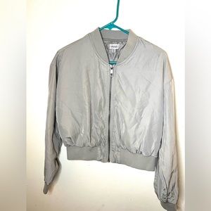 Stoosh crop bomber jacket